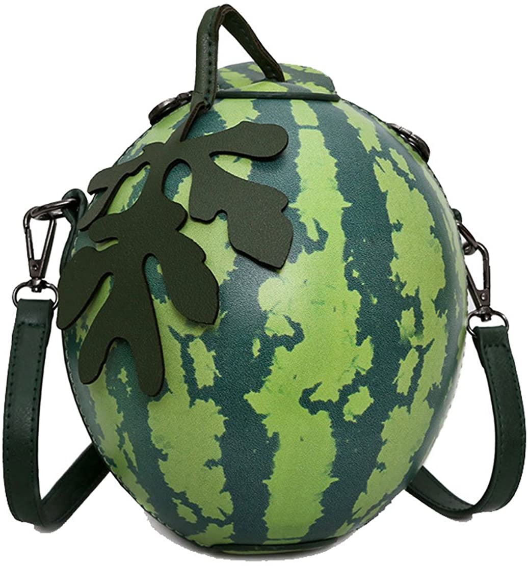 Price:$22.99 MILATA Watermelon Shaped Women's Crossbody Bag Shoulder Bag PU Leather Clutch Bag Purse, Beige, Small  Handbags   