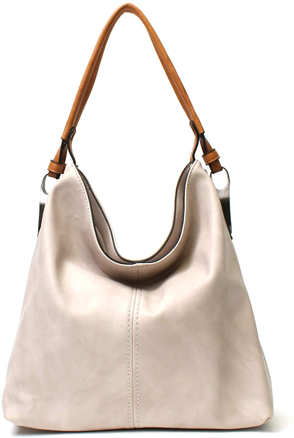 Price:$38.95    Janin Handbag Bucket Style Hobo Shoulder Bag with Extra Longer Strap  Clothing