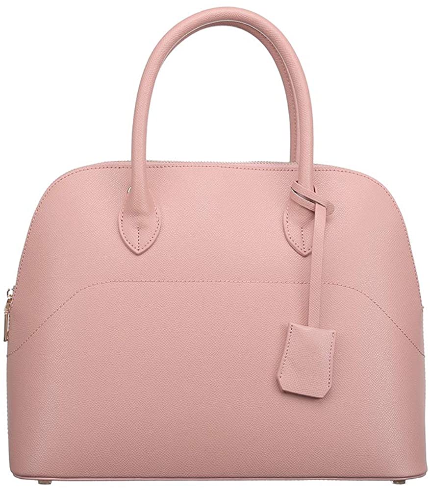 Price:$65.99    H2&B genuine Leather 00% Handbag for women,Shoulder Bag,fashion Tote Bag for Shopping and Gifts (Pink)  Clothing