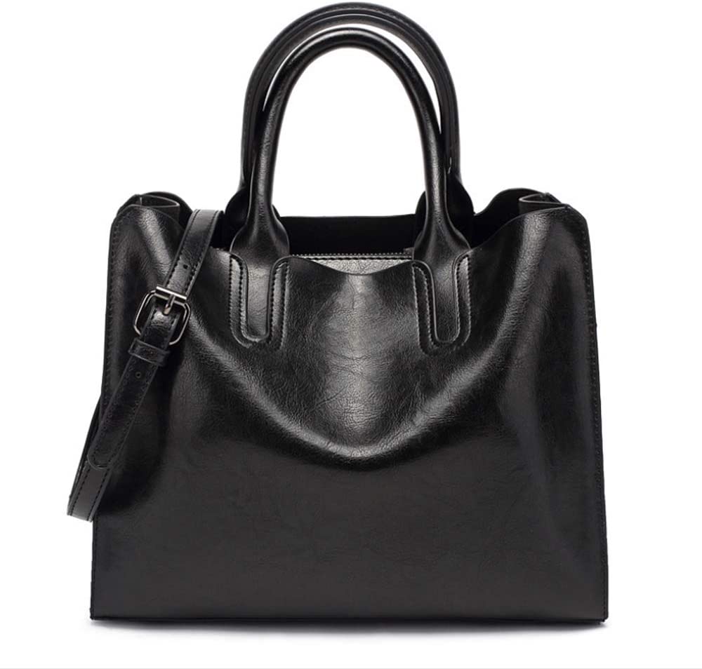 Price:$19.99    Cayla Women's Ladies PU Leather Shoulder Top-handle-handbags Satchel Tote Bag Purse Black  Clothing