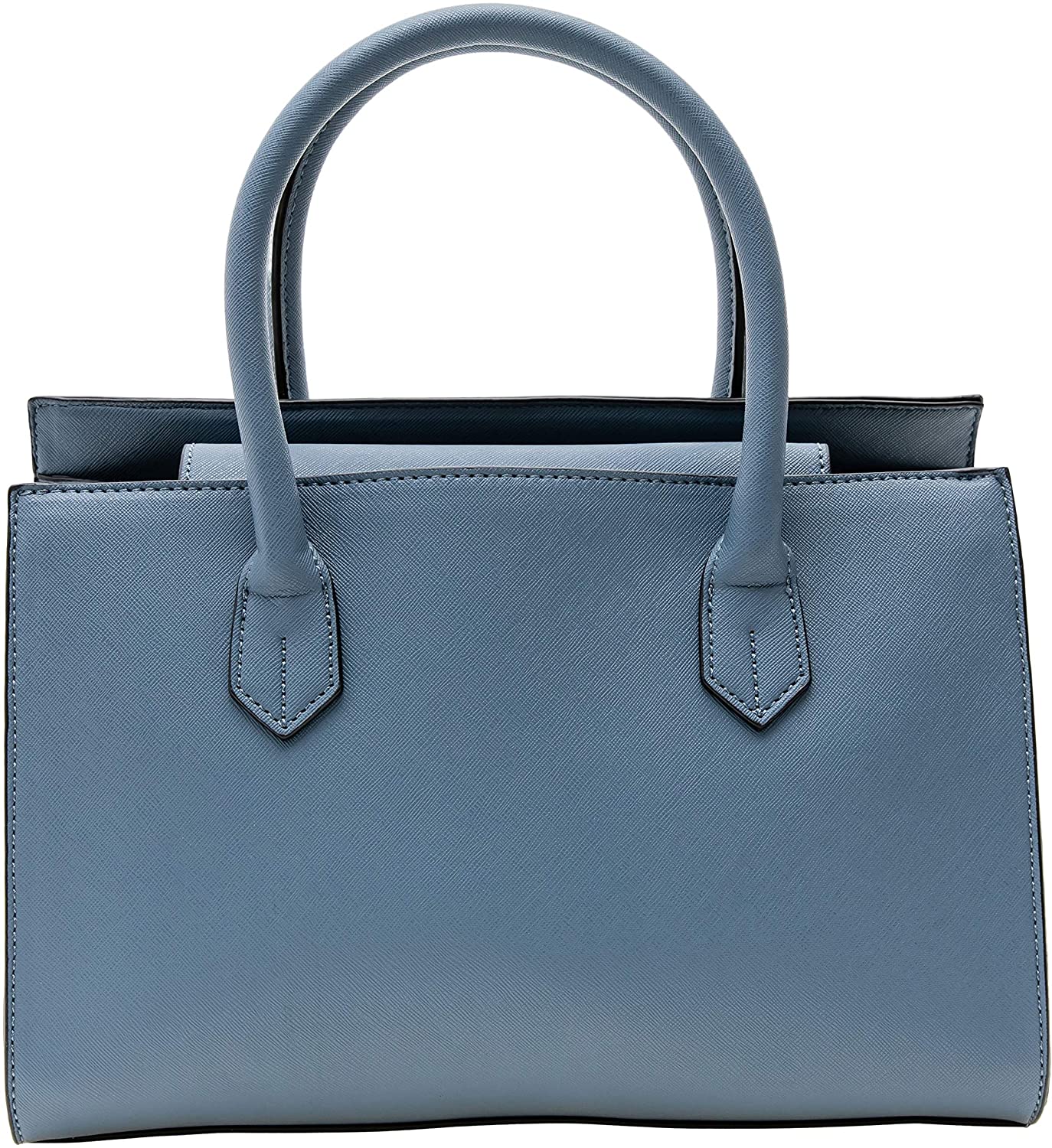 Price:$41.98    ANYHAN Women's Satchel Tote Handbags - Saffiano PU Leather Top Handle Crossbody Strap Shoulder Purse Bag  Clothing
