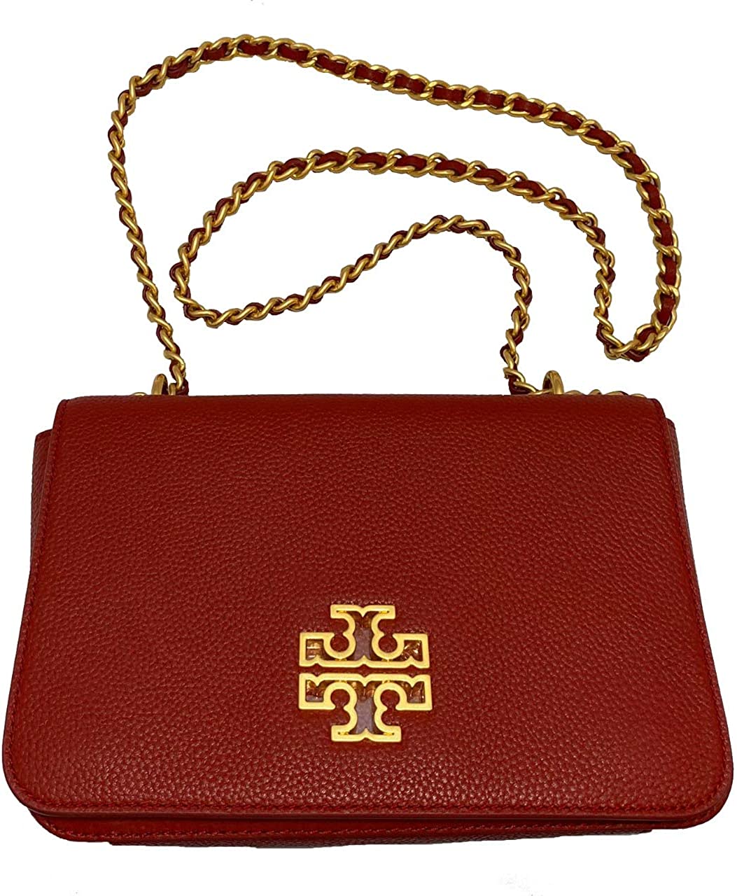 Price:$225.99 Tory Birch Britten Redstone Shoulder Bag  Handbags   