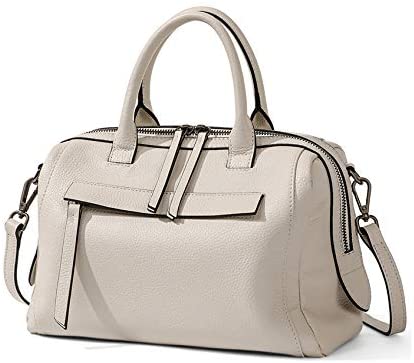 Price:$55.90    Iswee Women Handbag Soft Satchel Totes Top Handle Shoulder Bag Cross Body Purses Work Bags Fashion (White)  Clothing