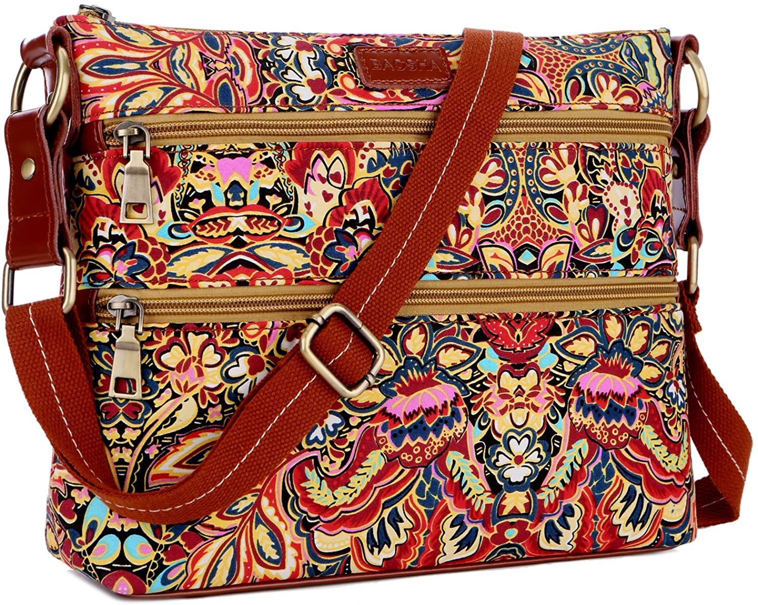 Price:$19.99    BAOSHA TB-04 Travel Crossbody Purse Bag Shoulder Satchel Bag Women messenger Bag (colour)  Clothing