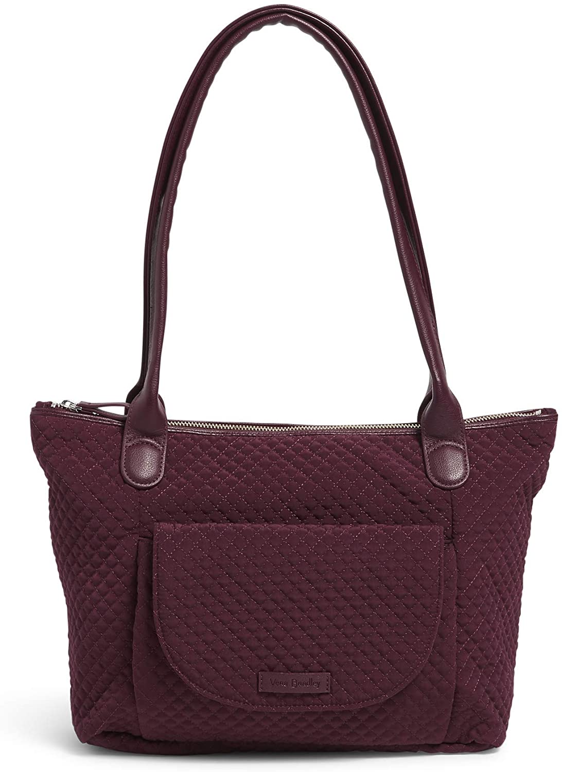 Price:$92.90    Vera Bradley Women's Microfiber Carson East West Tote Bag, Mulled Wine  Clothing