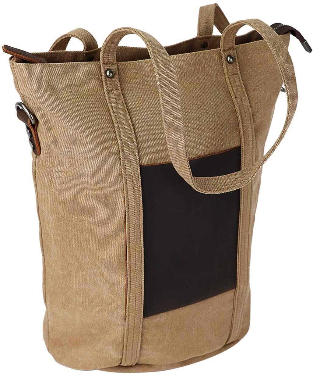 Price:$16.28    Large Canvas Tote Bag for Women Work Fashion Handbag Big Shoulder Bag with Zipper  Clothing