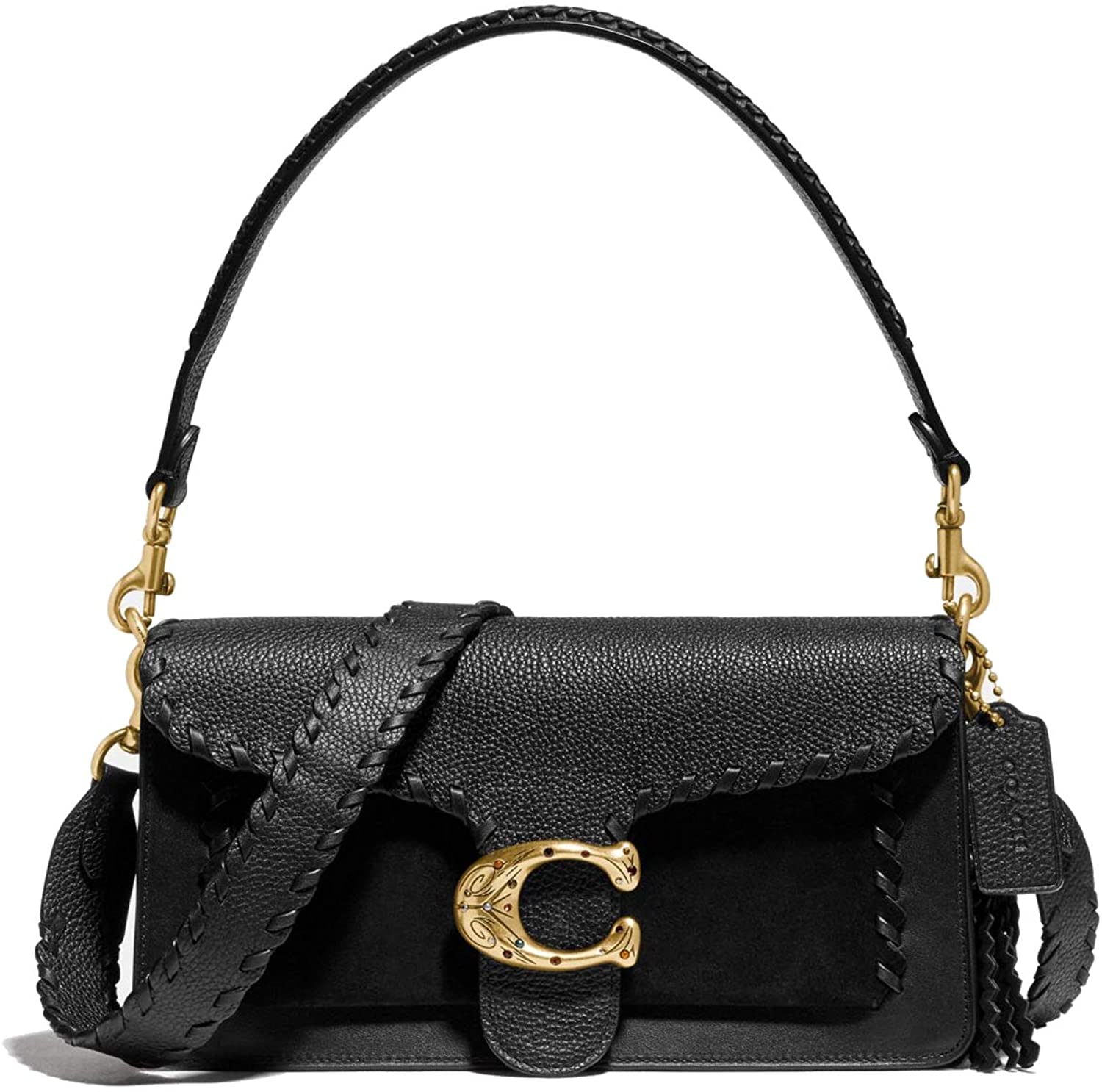 Price:$340.00 Coach Tabby Ladies Small Black Leather Shoulder Bag 79340 B4/BK  Handbags   