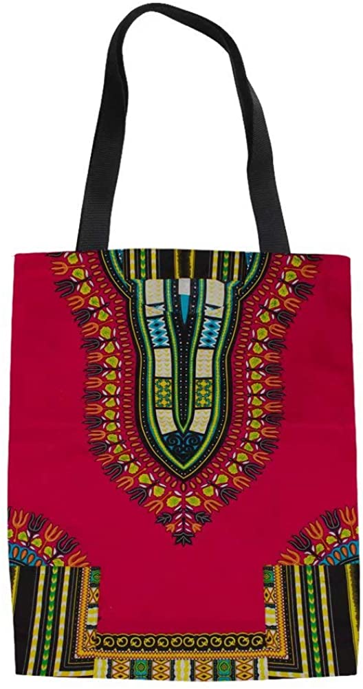Price:$9.99    FOR U DESIGNS Casual Tote Shoulder Bag for Ladies School Bags African Tribal Style Women Book Bags  Clothing