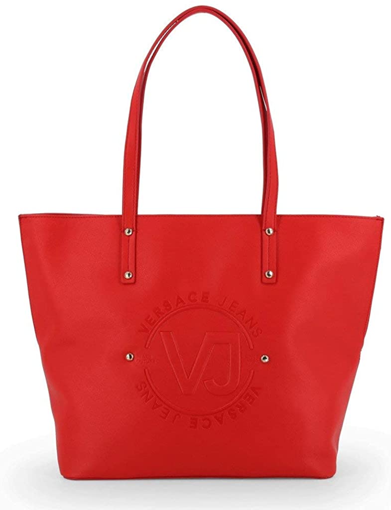 Price:$0.00    VERSACE JEANS shopping bag woman E1VTBB50 RED UNICA Rosso  Clothing