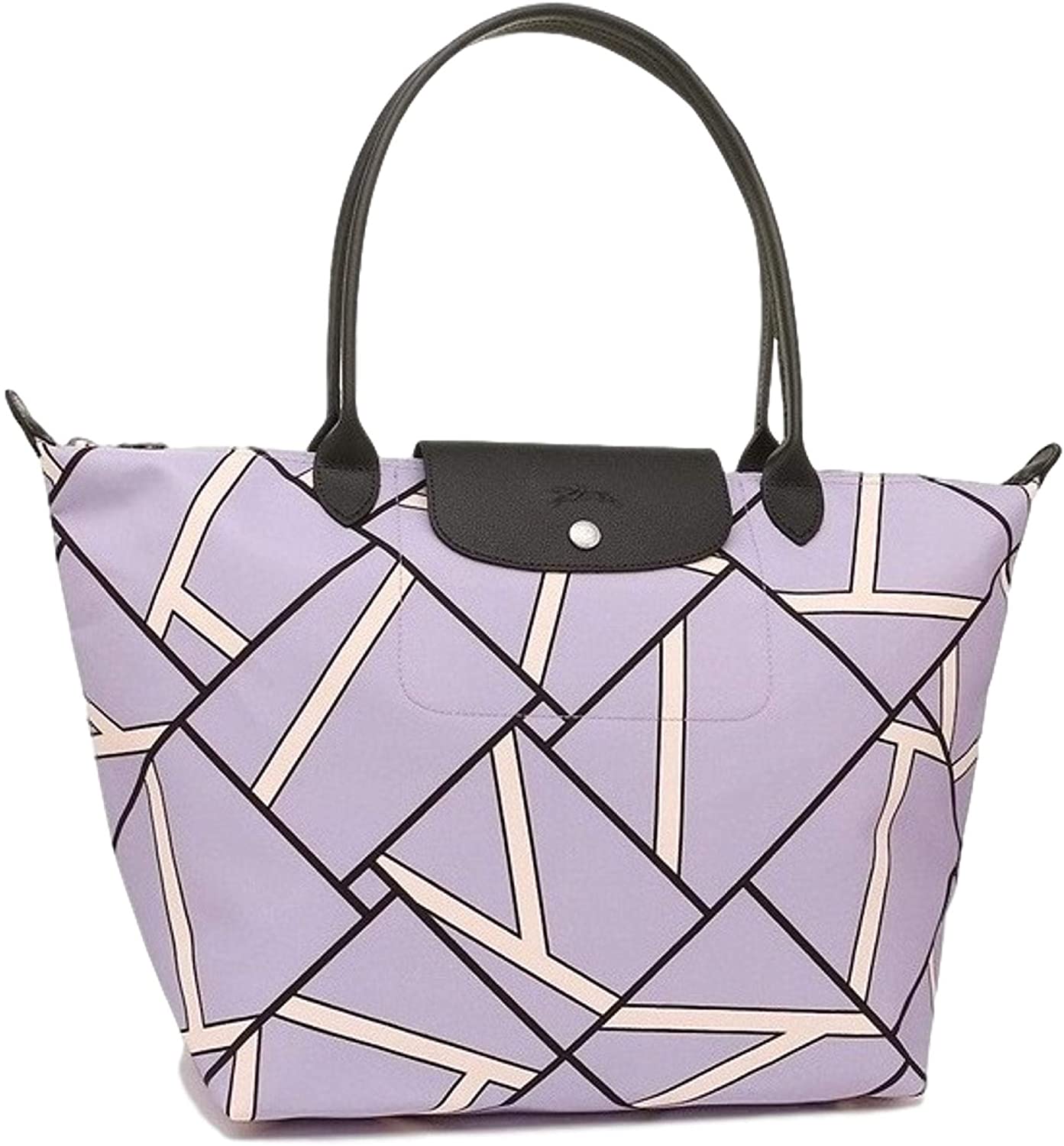 Price:$229.95    Longchamp Le Pliage Neo 1899 Geo Shoulder Bag, Lilac  Clothing