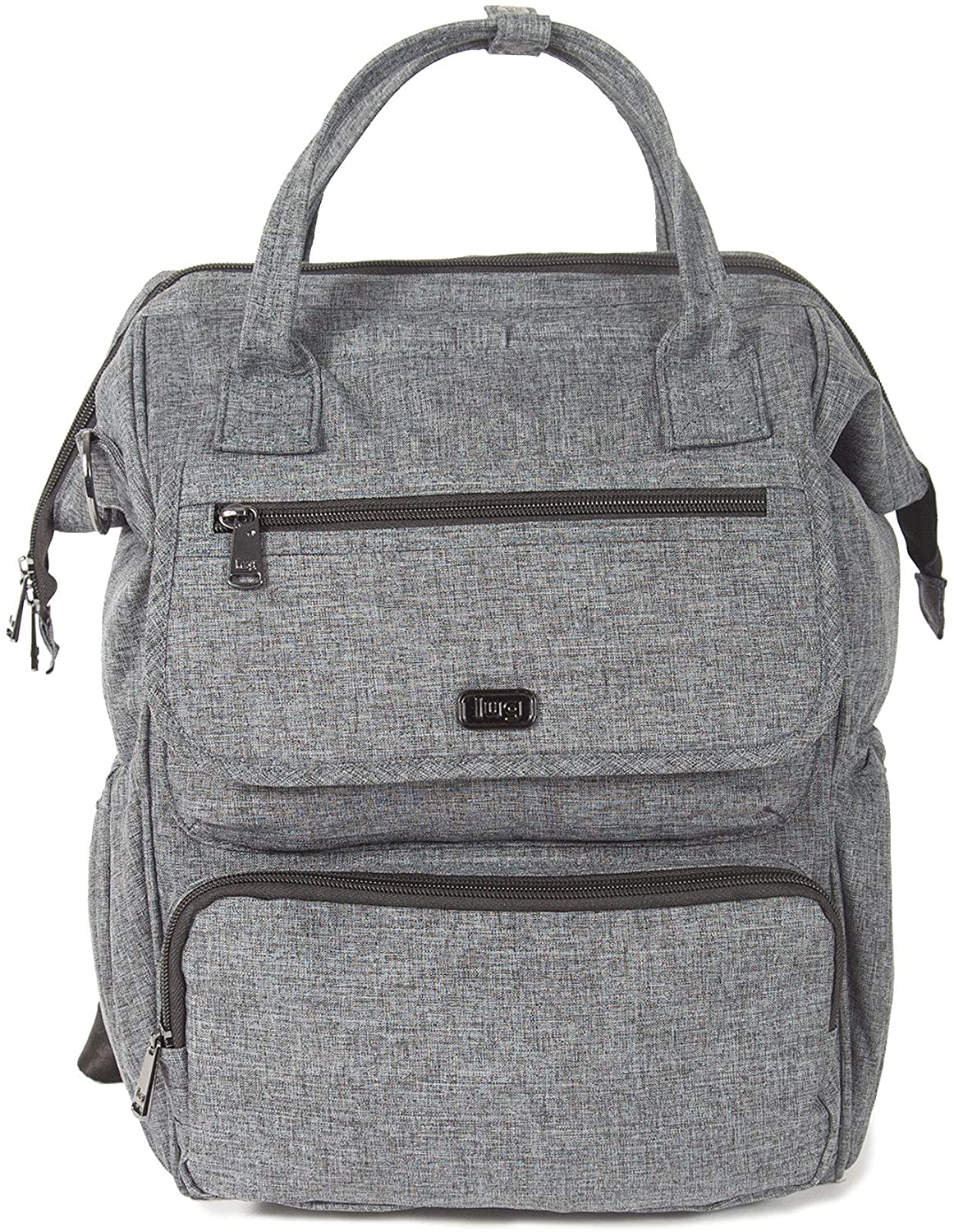 Price:$99.00    Lug Women's Via Convertible Tote, Heather Grey Shoulder Bag, Gray, One Size  Clothing