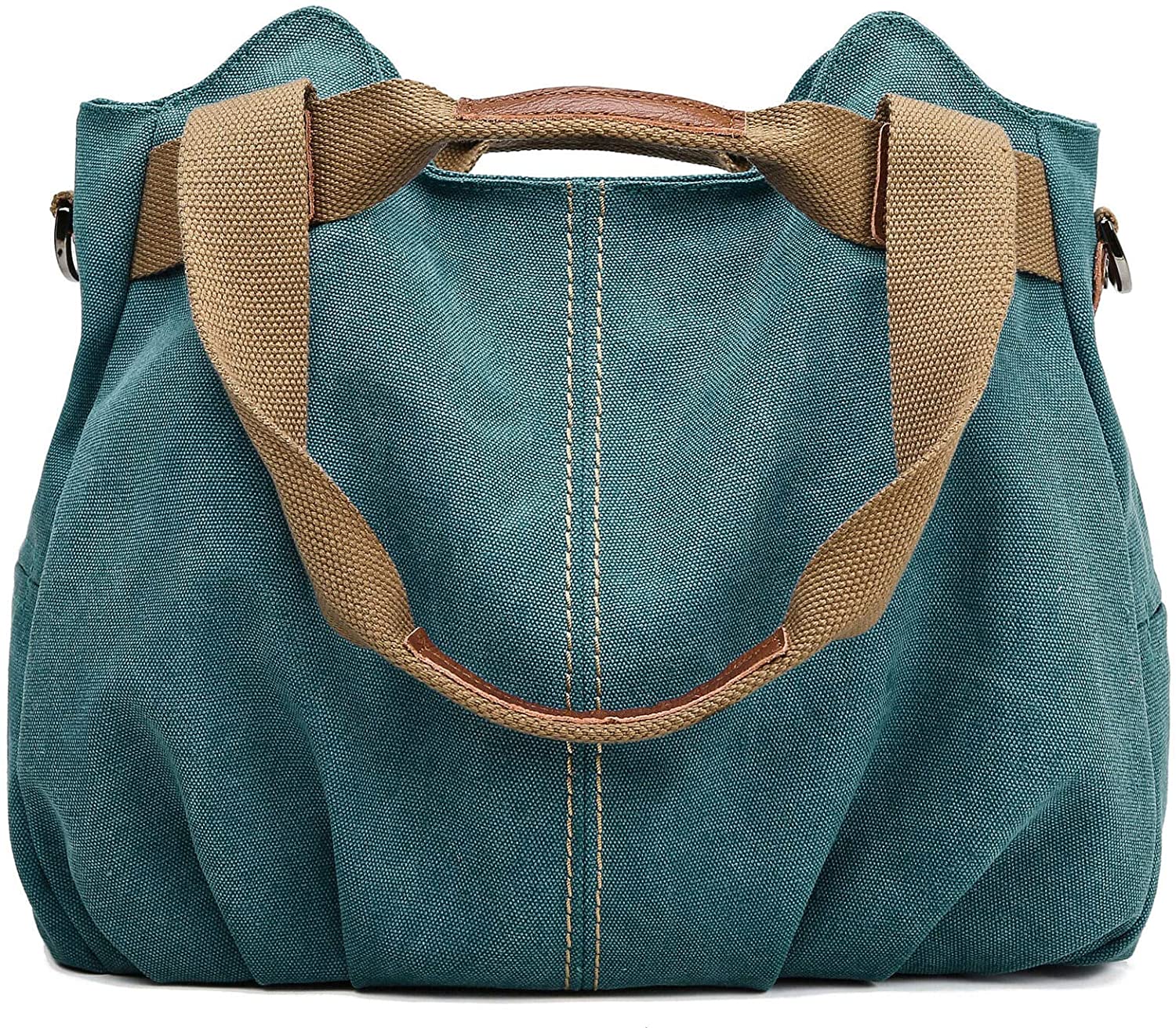 Price:$28.89    Z-joyee Women's Ladies Casual Vintage Hobo Canvas Daily Purse Top Handle Shoulder Tote Shopper Handbag Satchel Bag  Clothing