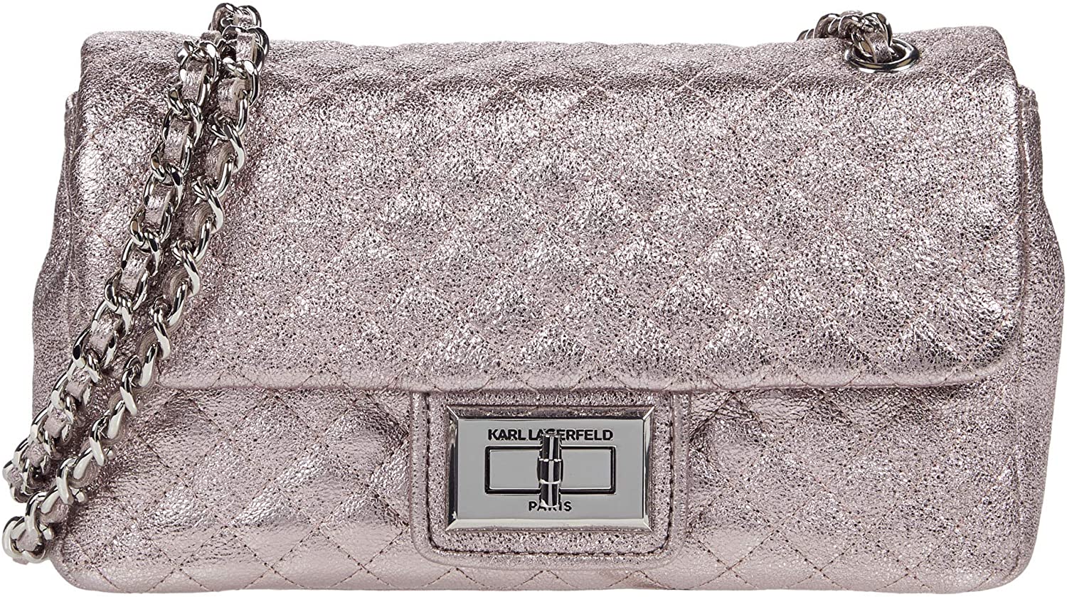 Price:$90.99 Karl Lagerfeld Paris Agyness Shoulder Bag Louna Raine One Size  Handbags   