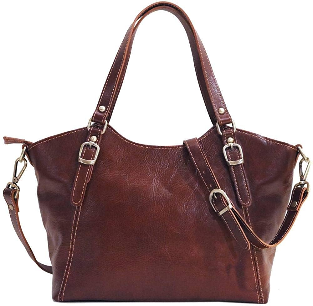 Price:$167.30 Floto Ischia Leather Shoulder Bag Handbag Purse  Handbags   