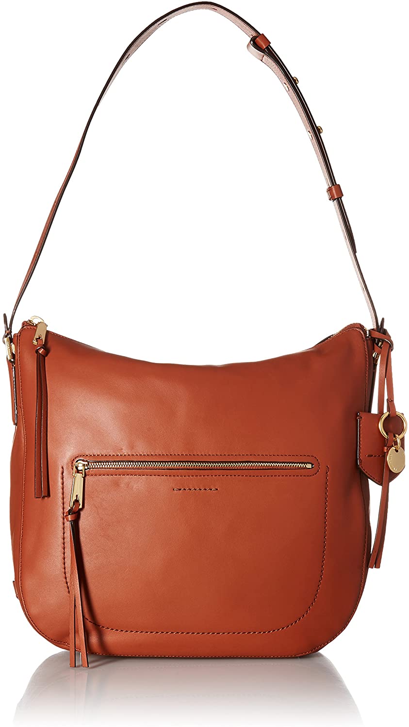 Price:$275.87    Cole Haan Marli Bucket Hobo, Brandy Brown  Clothing
