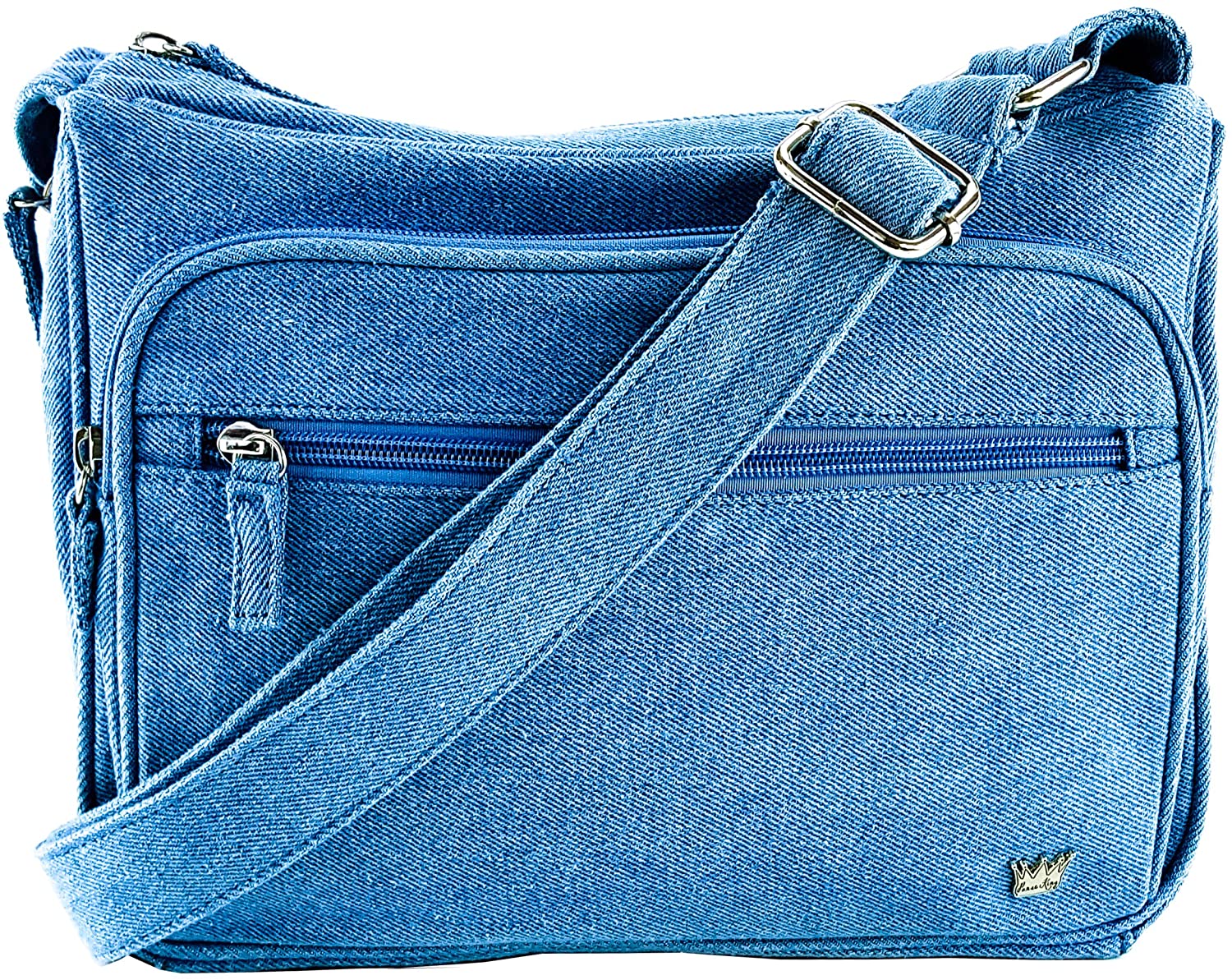 Price:$45.98    Purse King Magnum Concealed Carry Handbag (Blue Jean)  Clothing