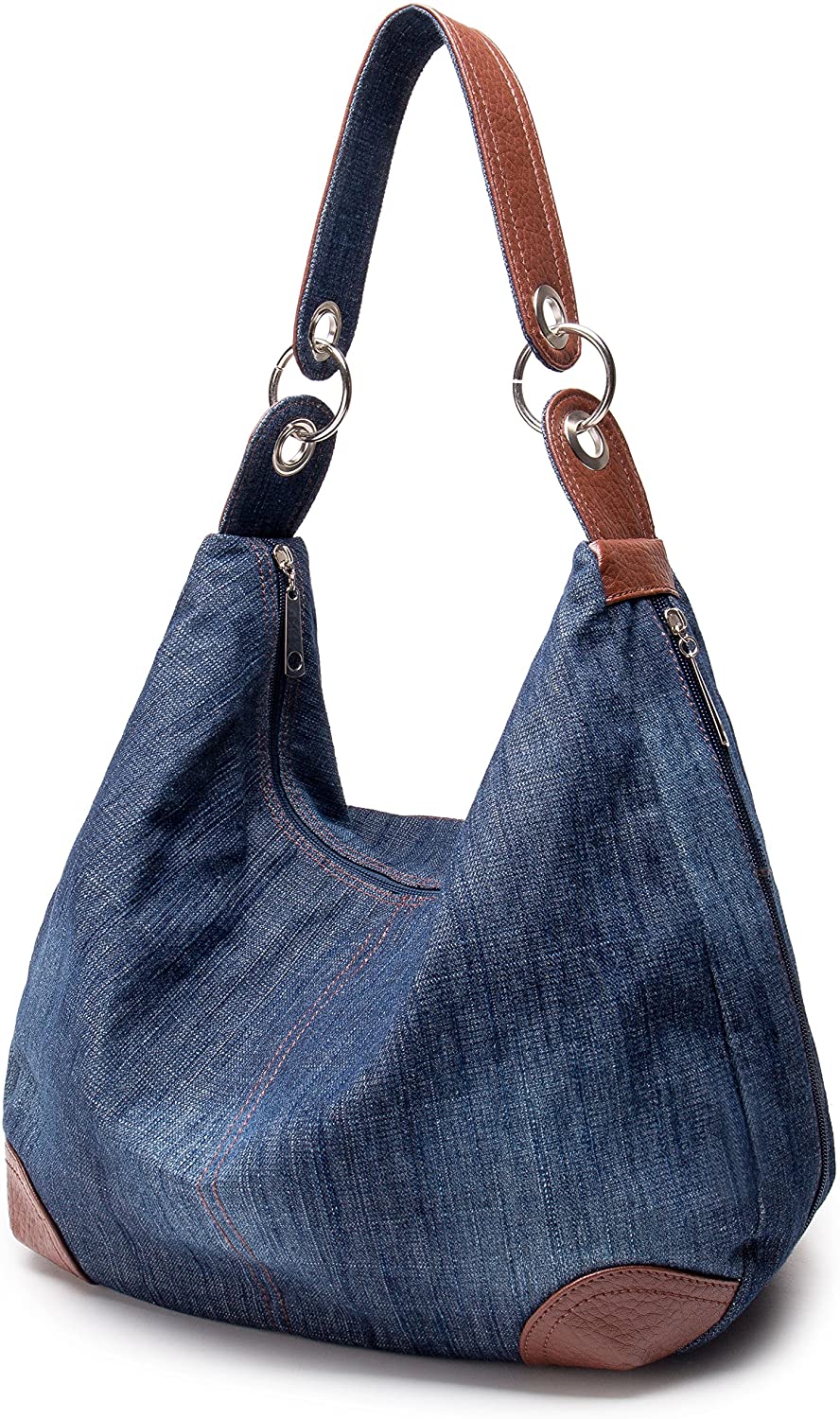 Price:$29.99    Women's Handbag Purse Hobo Tote Top Handle Shoulder Crossbody Bags Denim  Clothing