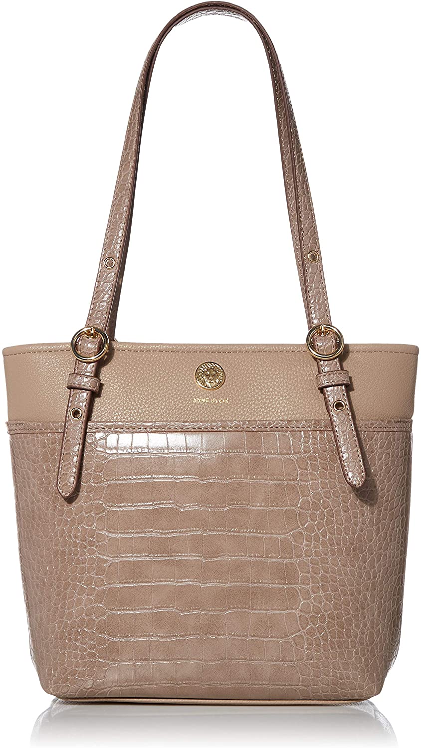 Price:$62.64    Anne Klein Croco Pocket Tote, Truffle  Clothing