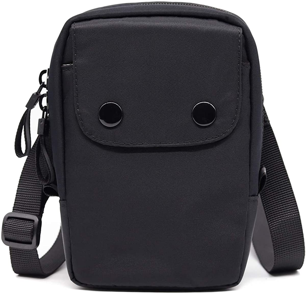 Price:$14.99 Silkarea RFID Small Crossbody Purse Cell Phone Bag for Women Mini Shoulder Bag Handbags Anti-theft Travel Wallet Coin Pouch (Black)  Handbags   