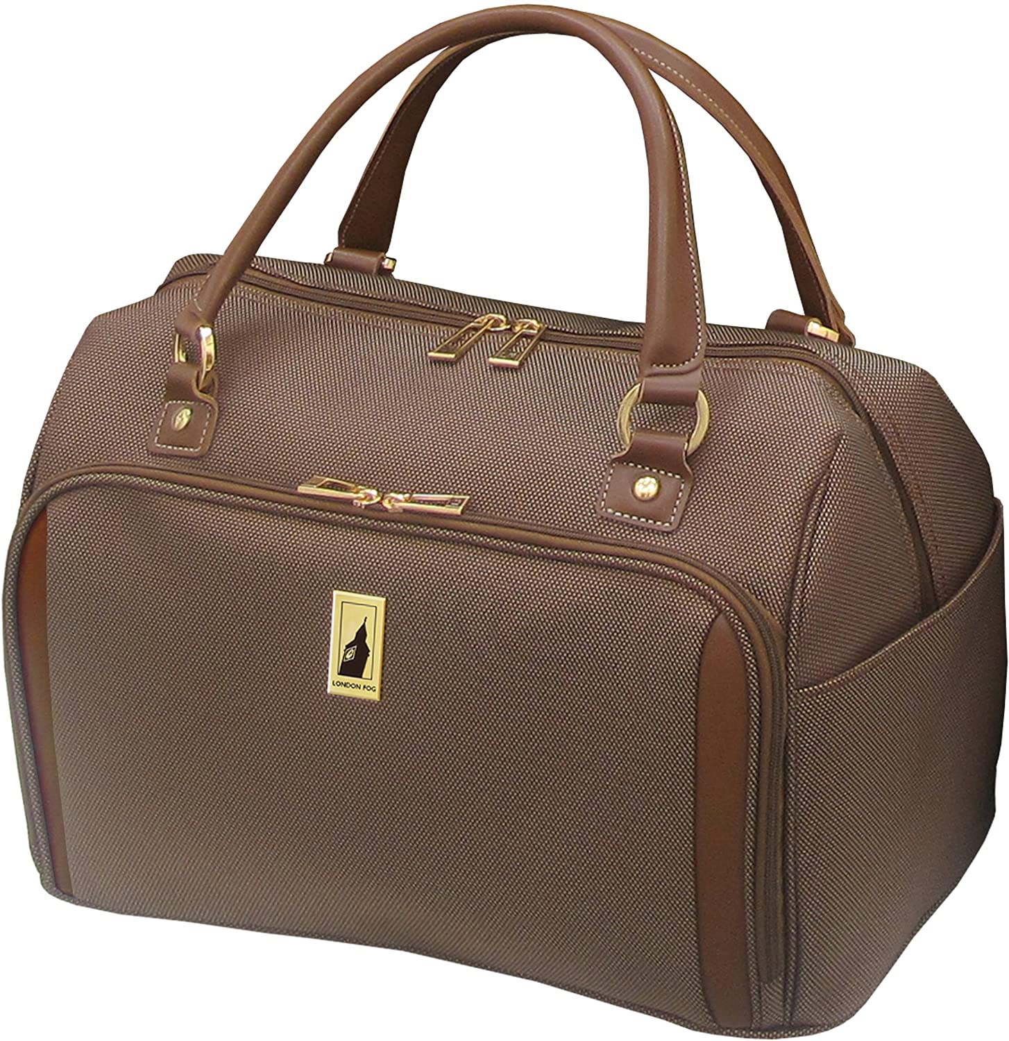 Price:$48.72    London Fog Kensington 17 Inch Deluxe Cabin Bag, Bronze, One Size  Clothing