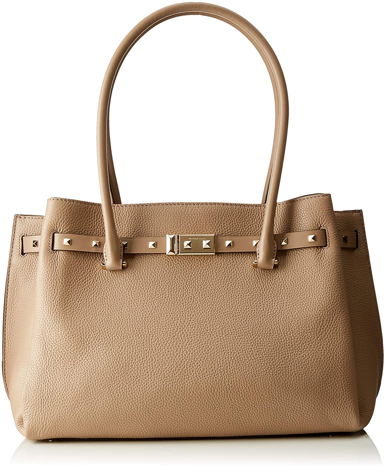 Price:$300.61    MICHAEL Michael Kors Addison Large Tote Truffle One Size  Clothing