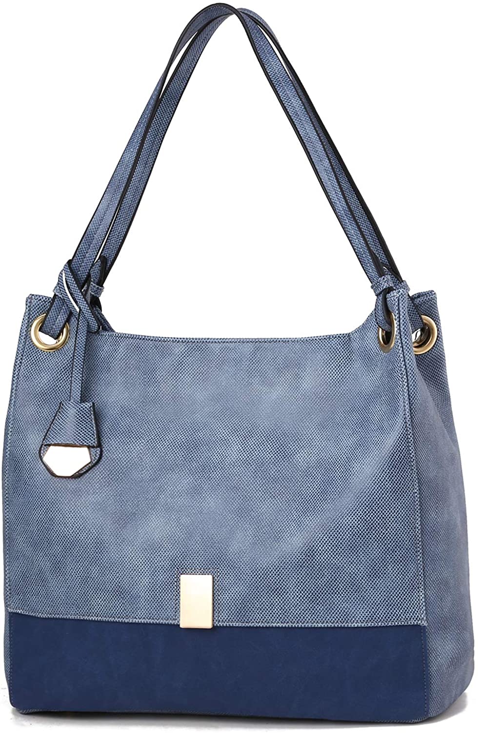 Price:$13.39    Handbags for Women Hobo Bags Purses Top-handle Totes PU Pebbled Leather Tassel Large Capacity Shoulder Bag  Clothing