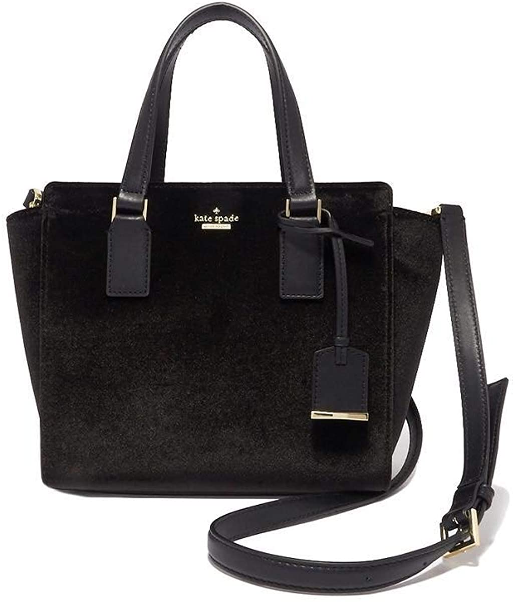 Price:$249.00 Kate Spade small Hayden Cameron street black velvet  Handbags   