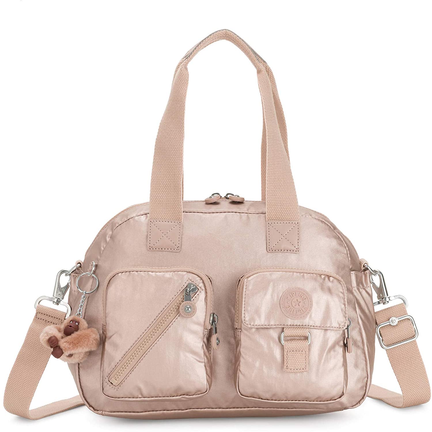 Price:$0.00 Kipling Defea Handbag Quartz Metallic  Handbags   