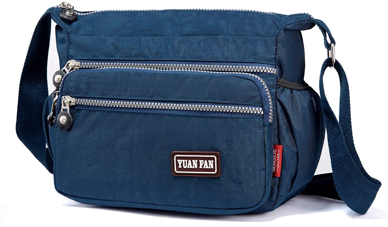 Price:$20.11    Crossbody Bags for Women Multi Pocket Shoulder Bag,Waterproof Nylon Travel Purses and Handbags Lightweight Work Bag  Clothing