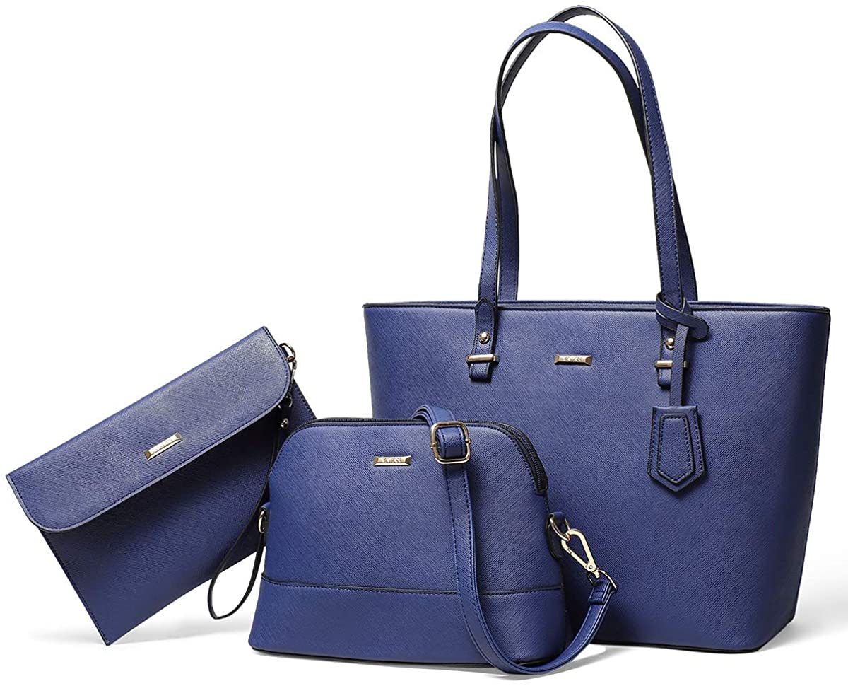 Price:$0.00    Handbags for Women Tote Bag Shoulder Bag Top Handle Satchel Purse Set 3pcs  Clothing