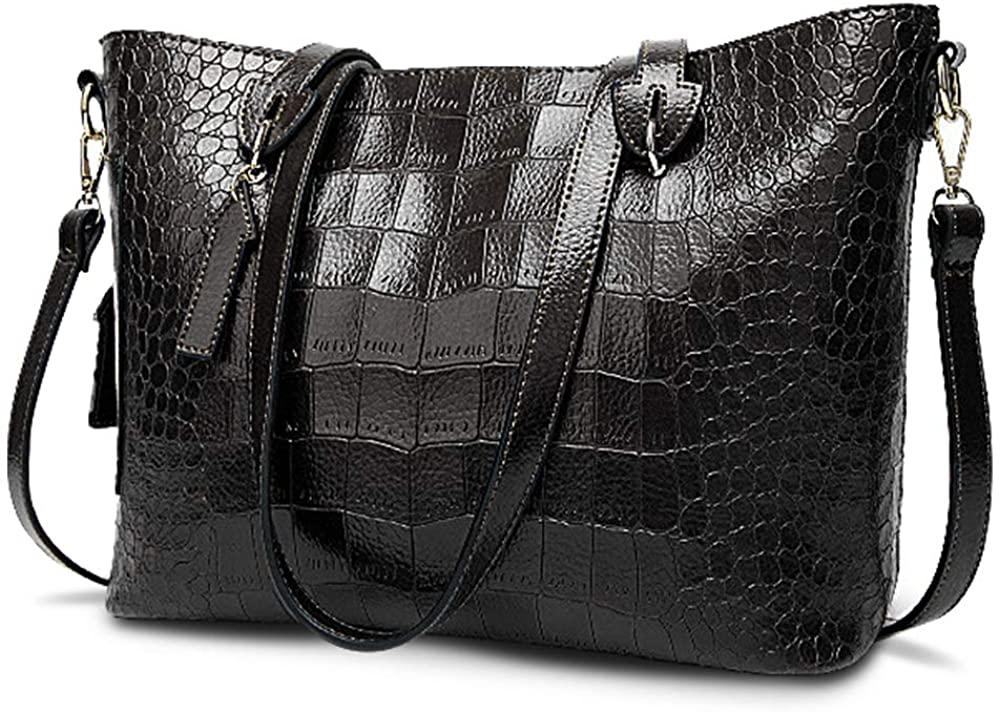 Price:$21.99    Handbags for Women PU Leather Tote Shoulder Bags Ladies Purses and Handbags Medium Size (Black)  Clothing
