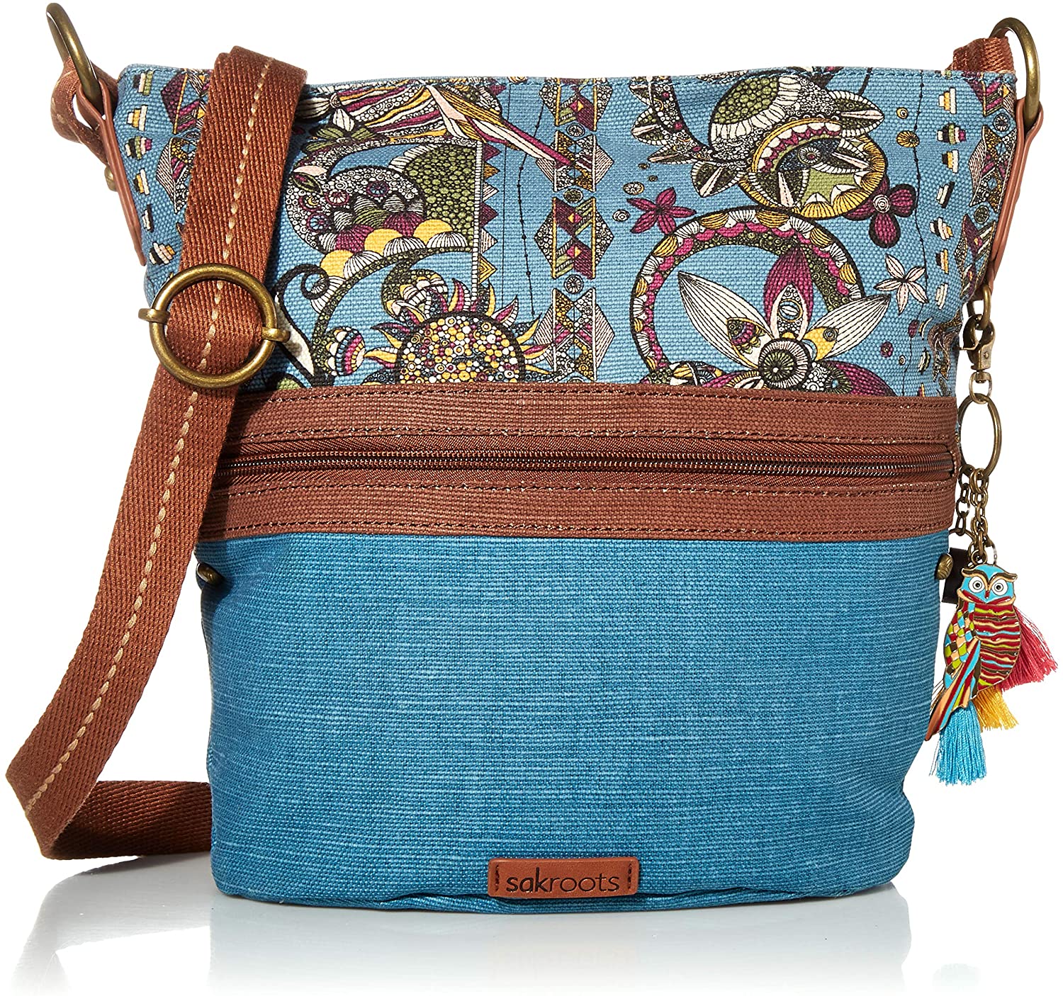 Price:$38.43 Sakroots Women's Artist Circle, Lagoon Spirit Desert  Handbags   