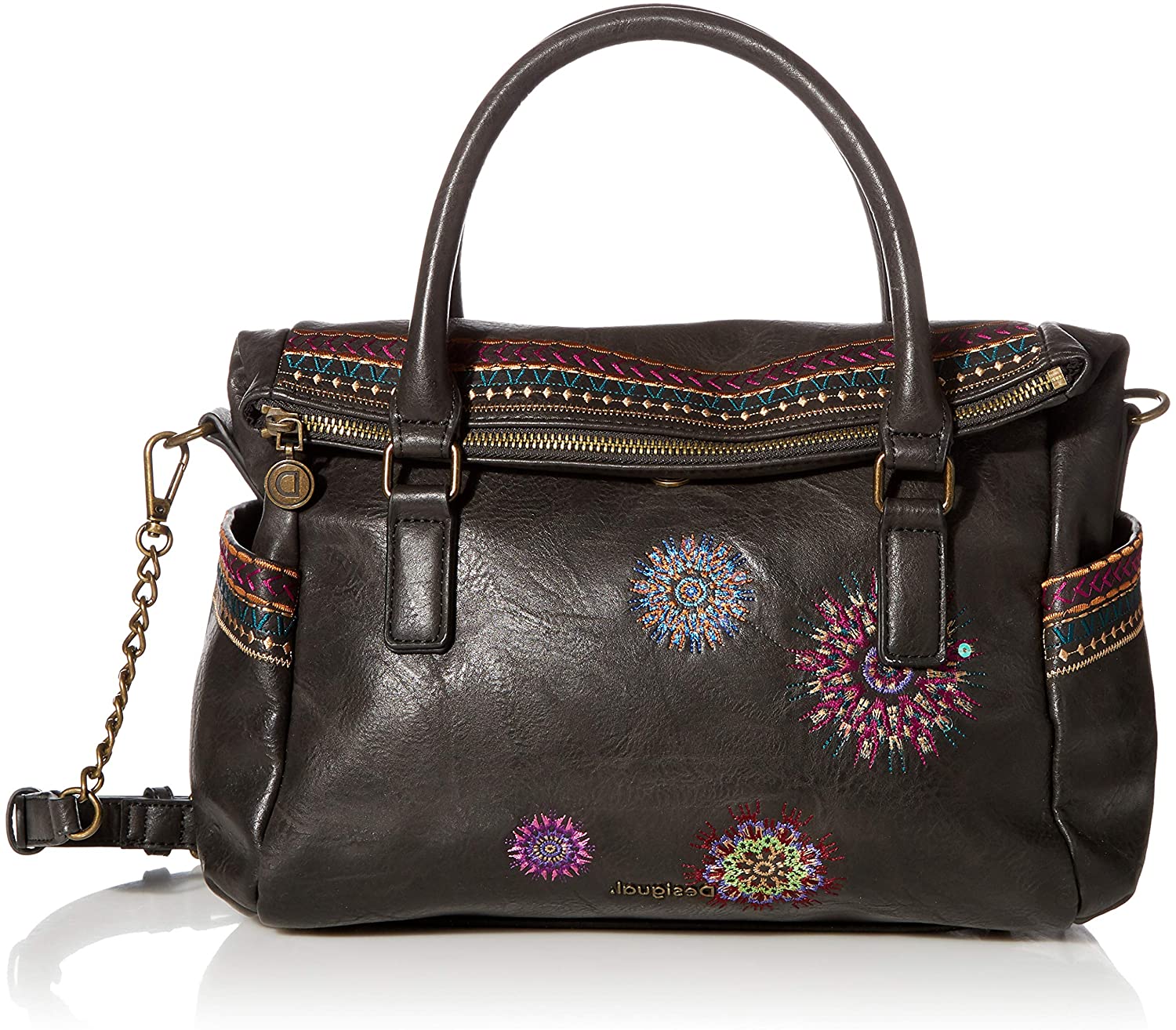 Price:$102.07 Desigual Hand Bag, Black  Handbags   