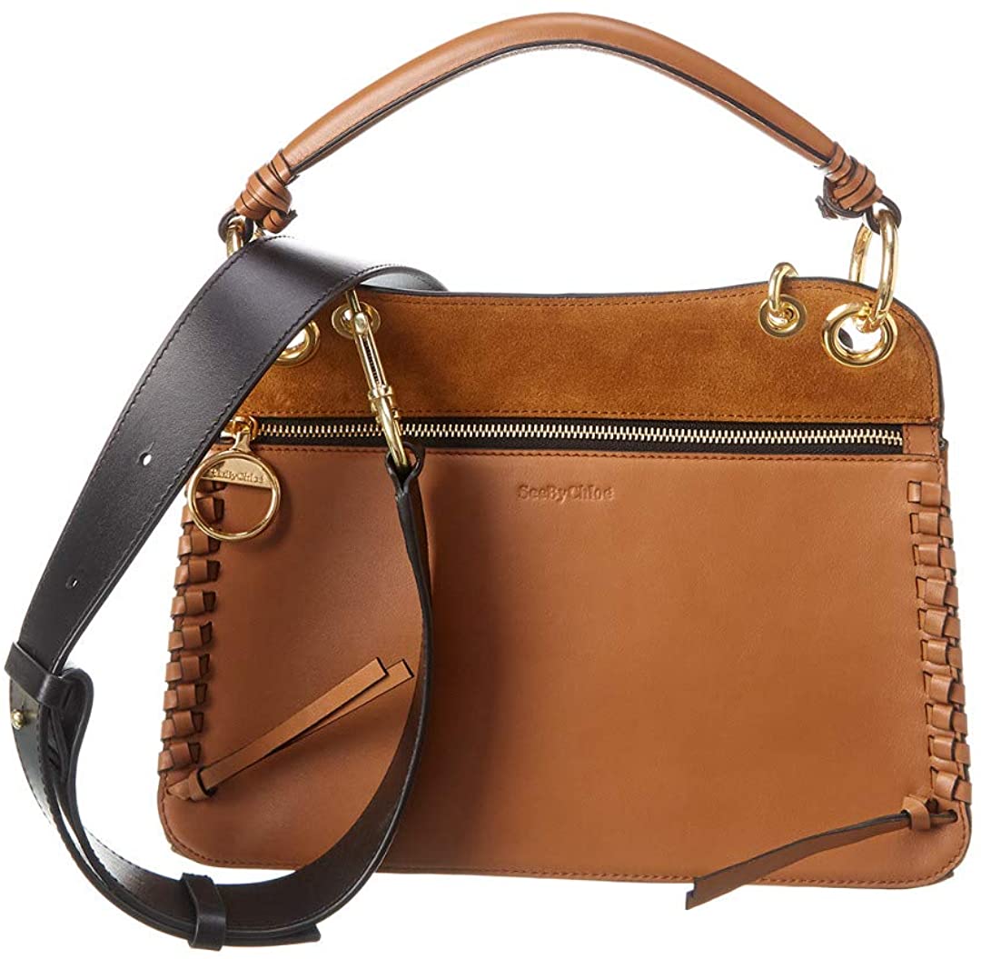 Price:$0.00 See by Chloe Tilda Shoulder Bag Caramello One Size  Handbags   