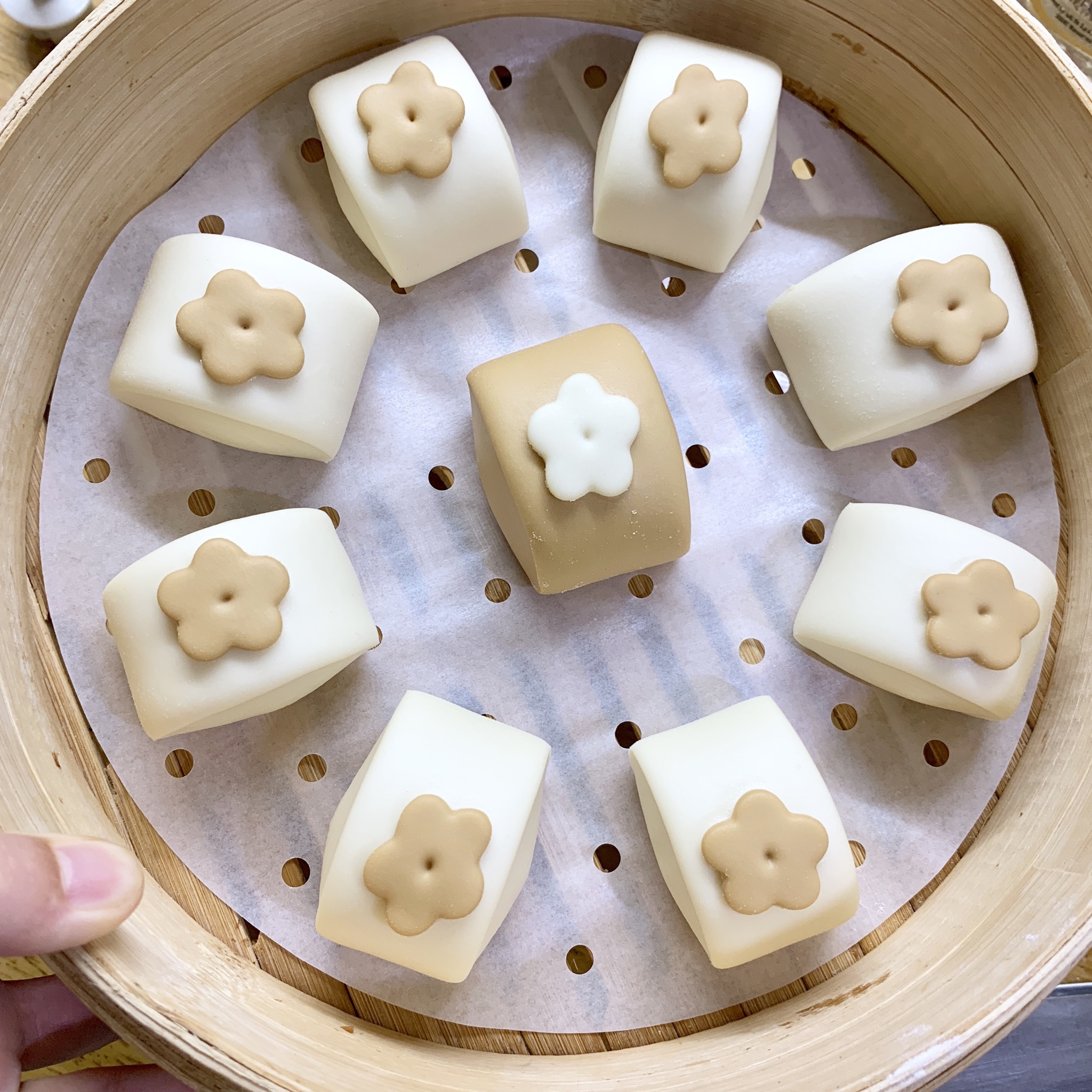 
Exquisite and smooth ferment the practice of milk steamed bread