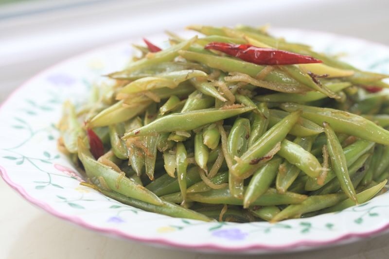 
Acerbity bamboo shoot fries the practice of fabaceous horn, acerbity bamboo shoot fries fabaceous horn how to be done delicious