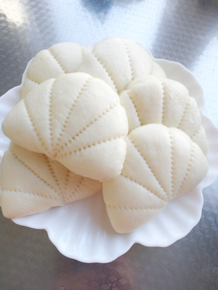 
The practice that cake of lotus leaf steamed bread places, how to do delicious