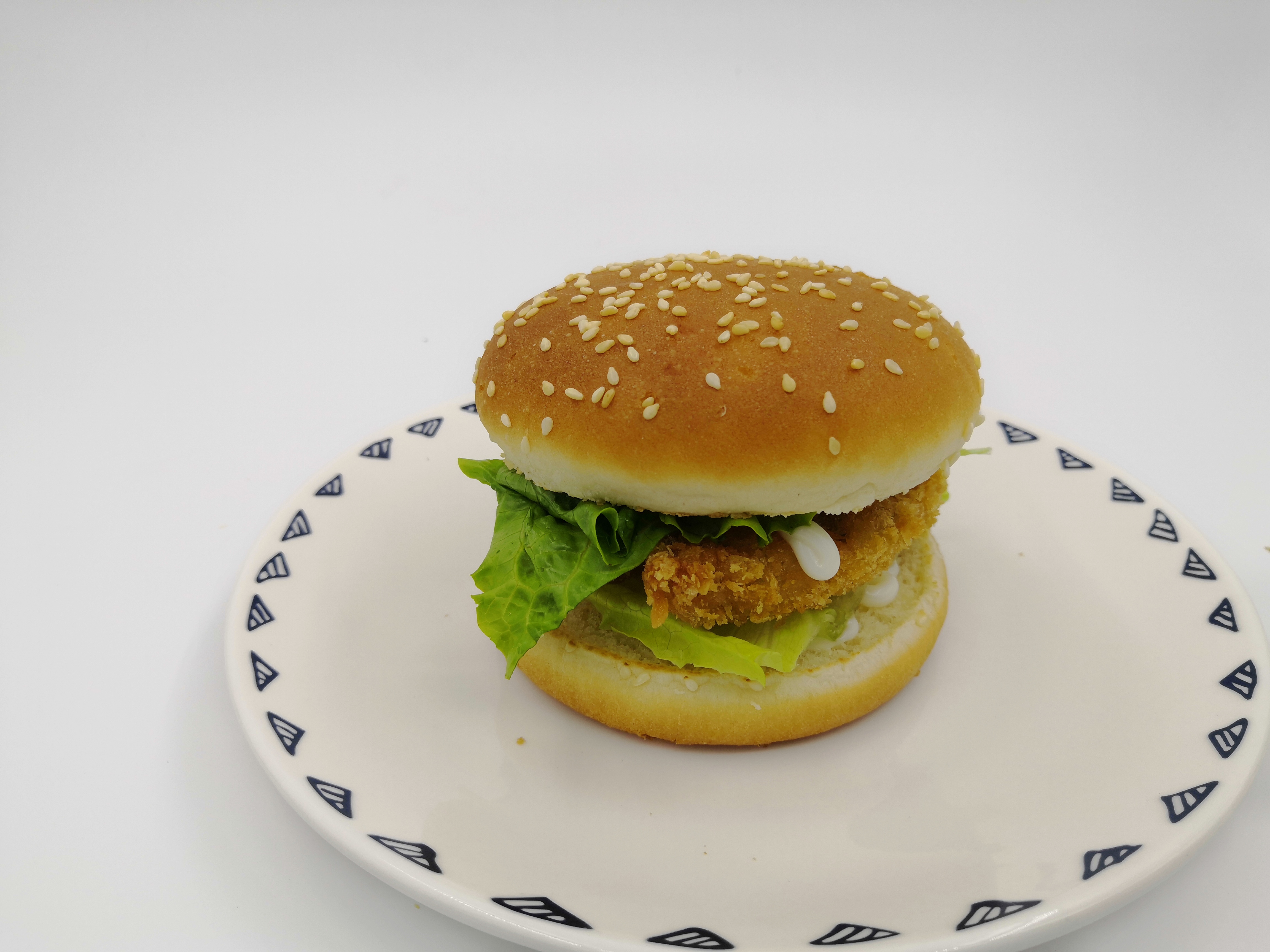 
Hamburger ︱ sheds heart chicken to discharge the practice of hamburger