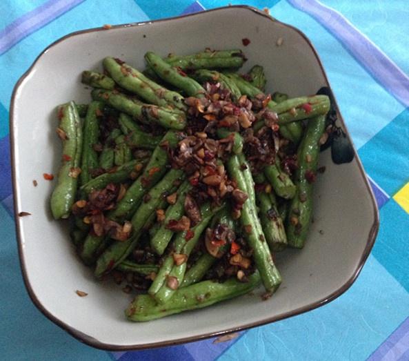 
Element works the way of kidney bean of stir-fry before stewing, how to do delicious