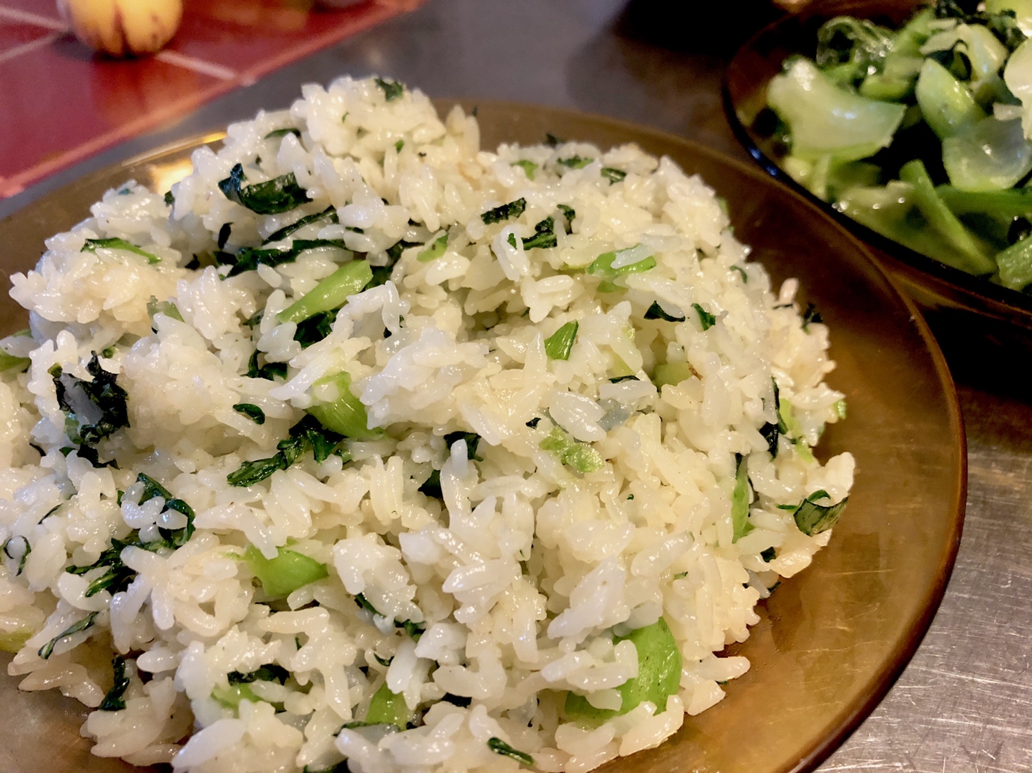 緑の野菜が壊れて食事を揚げる練習、緑の野菜が壊れて食事を揚げる方法