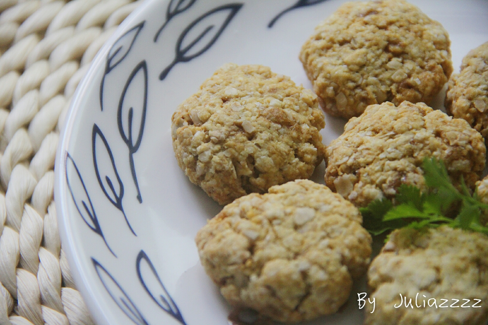 
Oaten small crisp (· of biscuit of Jun Zhiyan wheat does not have butter edition) practice