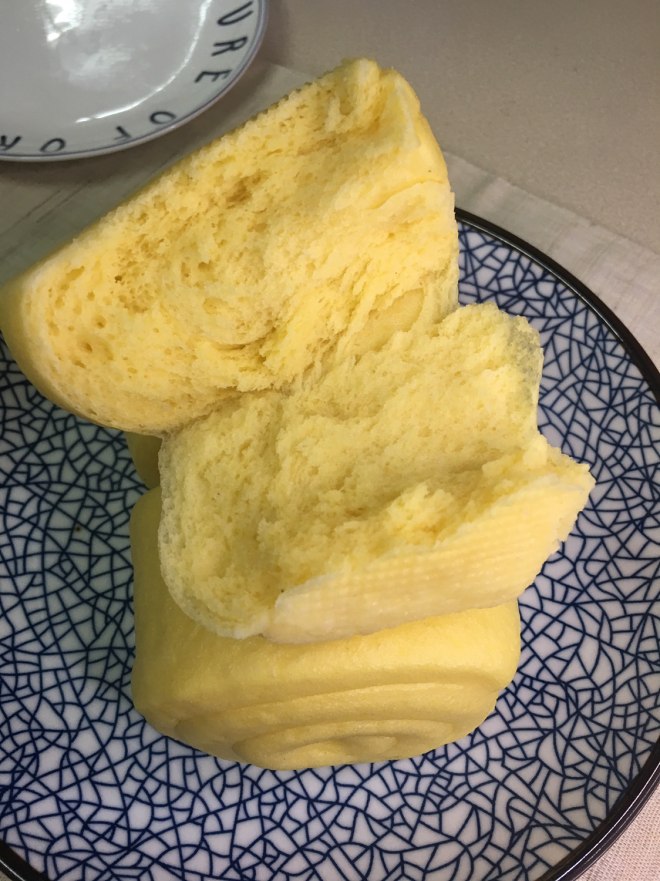 
Steamed bread of face of grandma sweet corn (ferment) practice