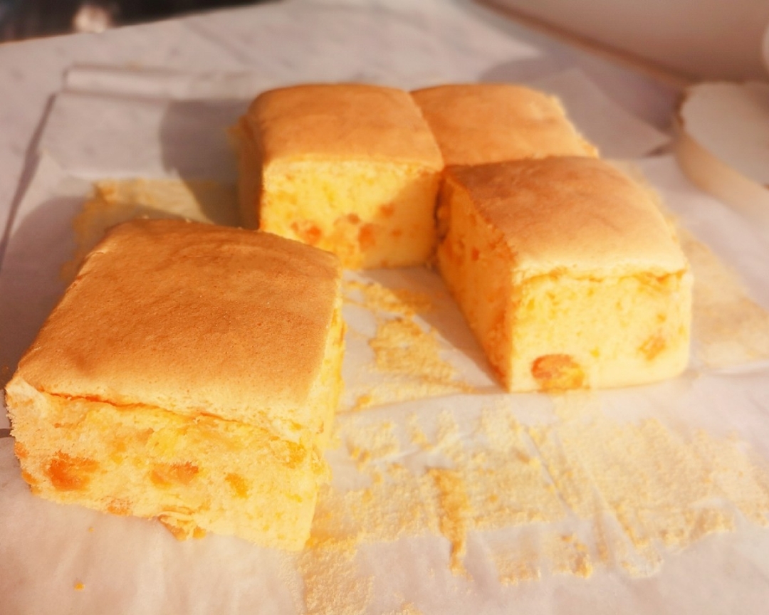 古代の初期の味の塩味のあるヨークの乾燥肉フロスのケーキの実践