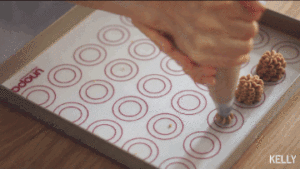 (Zhenniquji + net Gong Quji) coffee floret recipe / bake video biscuit piece the practice measure of 2 17