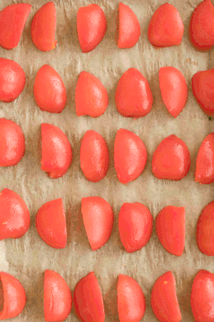 Tomato of half dip striking oil (oven edition) practice measure 8