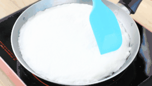 The practice measure of cake of double lubricious omelette 7