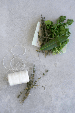 The practice measure of French vegetable soup-stock 3