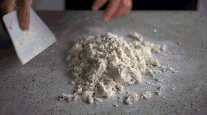 How does  Zuo  dew teach your dough to knead? ? Dumpling skin how roll? practice measure 4