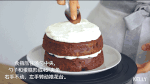 Nut carrot cake / sweet not the improved recipe of be bored with + decorate gimmick / bake video cake piece 12 " beautiful type cake " practice measure 33