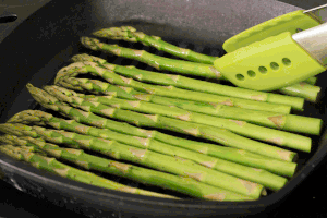 The practice step that spring takes ｜ to bake flavour of asparagus assist green lemon to add sauce surely 4